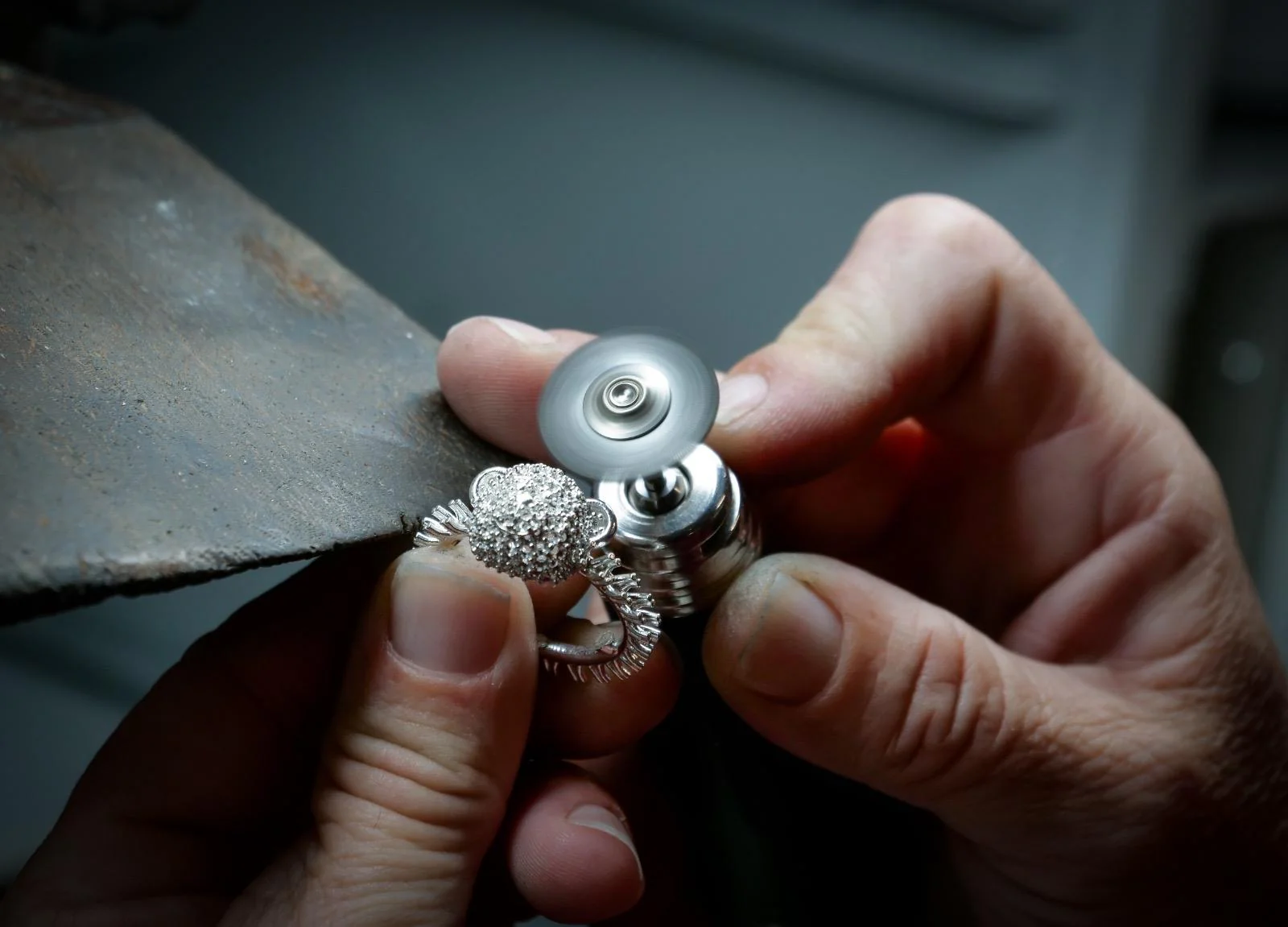 Bare Hug - Ring, Diamonds, Pavé - Image 11
