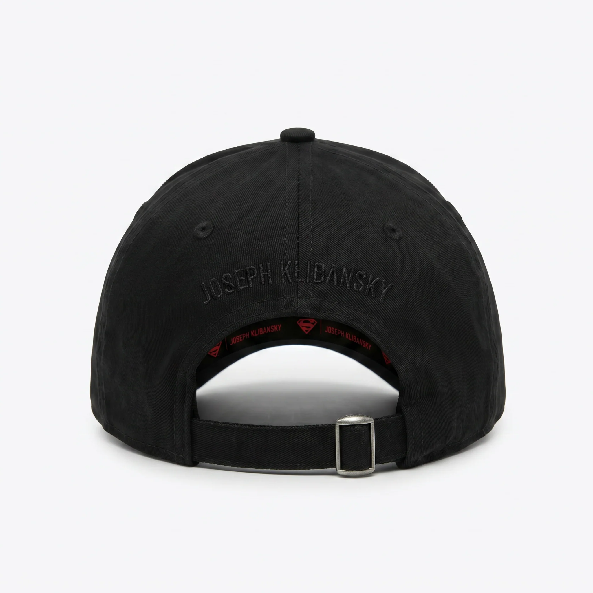 Black Baseball Cap Lockup Logo (Superman x Joseph Klibansky) - Image 6
