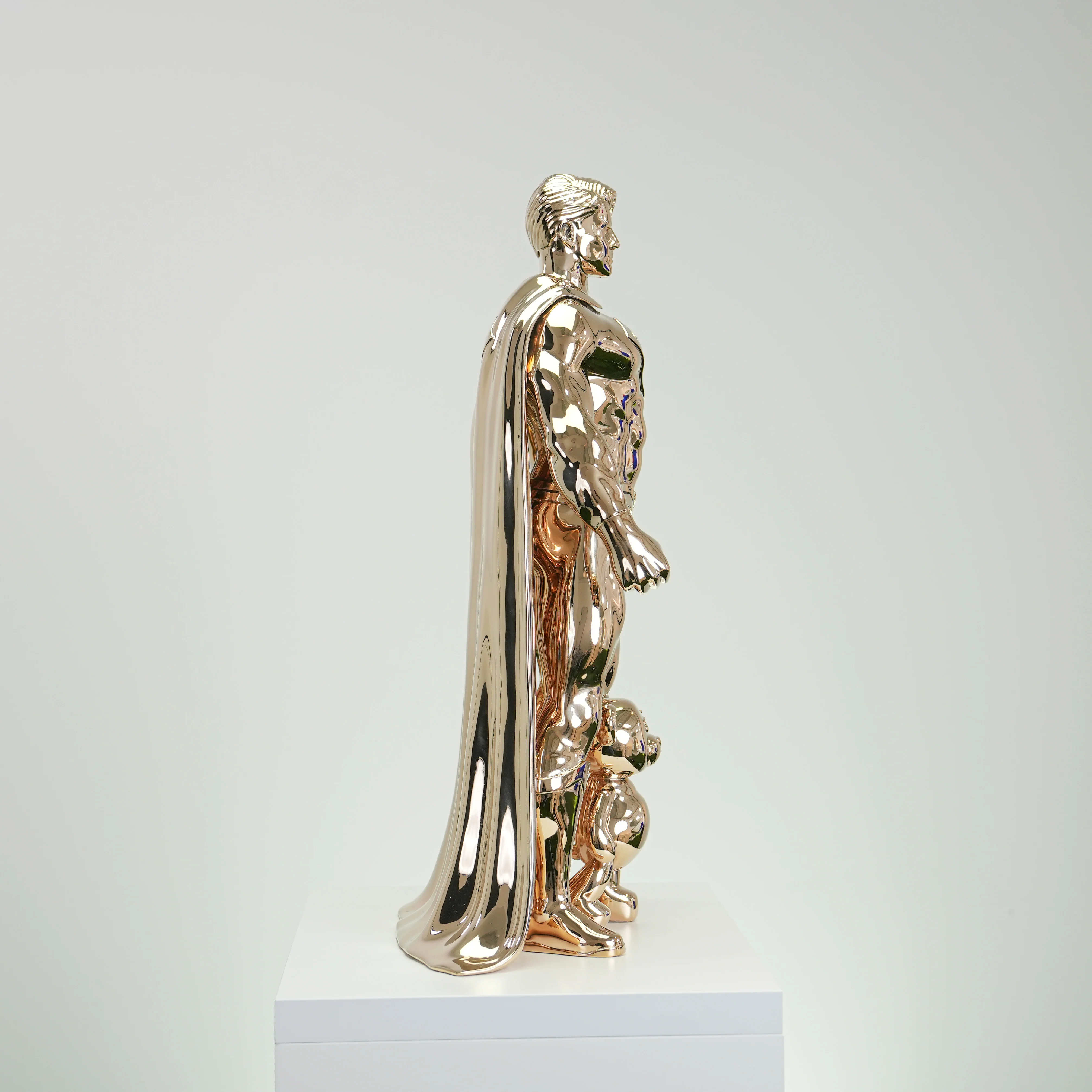 Guardian of Hope - Full polished bronze - Image 5