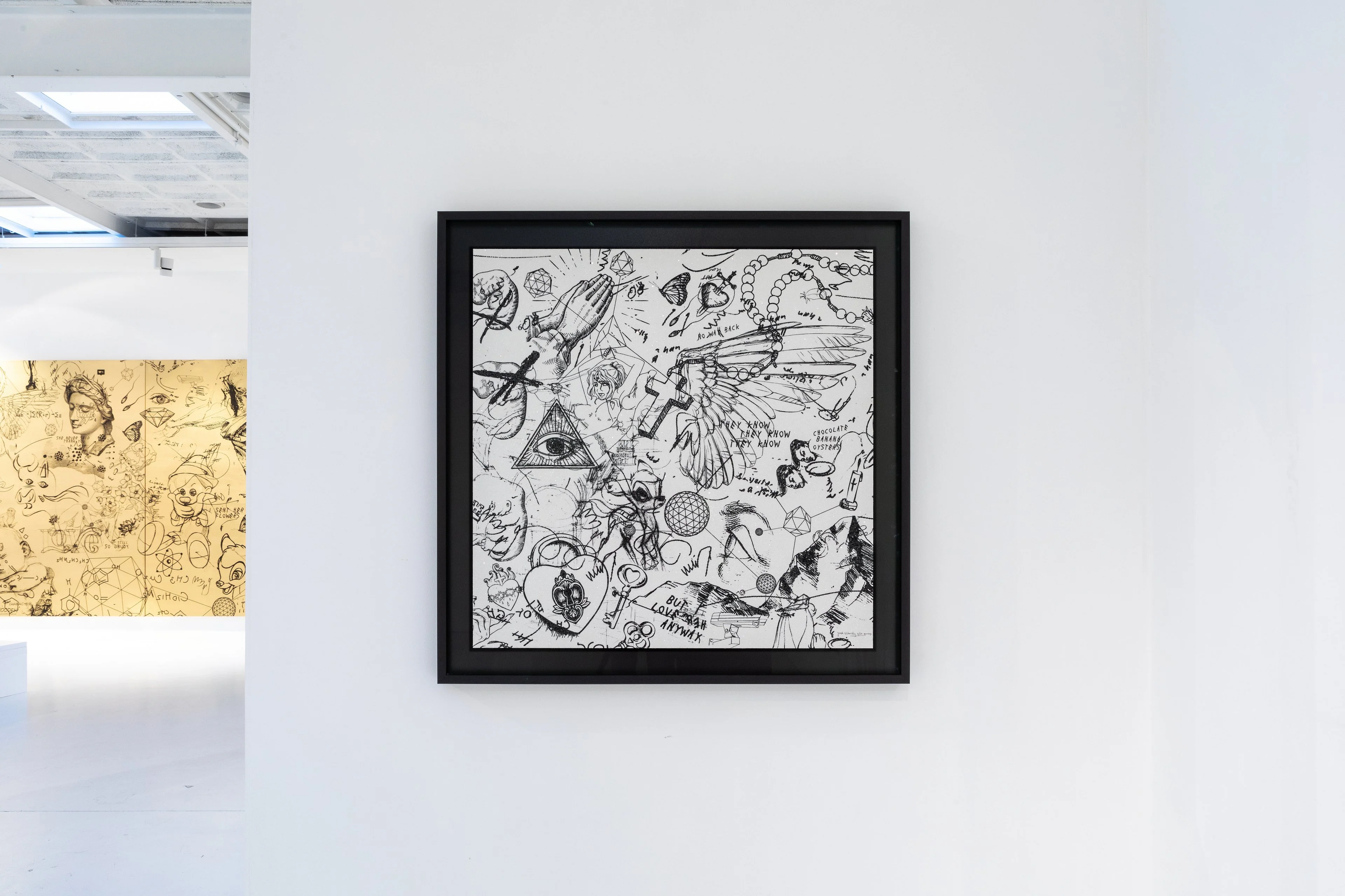I Love Her Anyway (edition, white/black, diamond dust), 2019 - Image 3