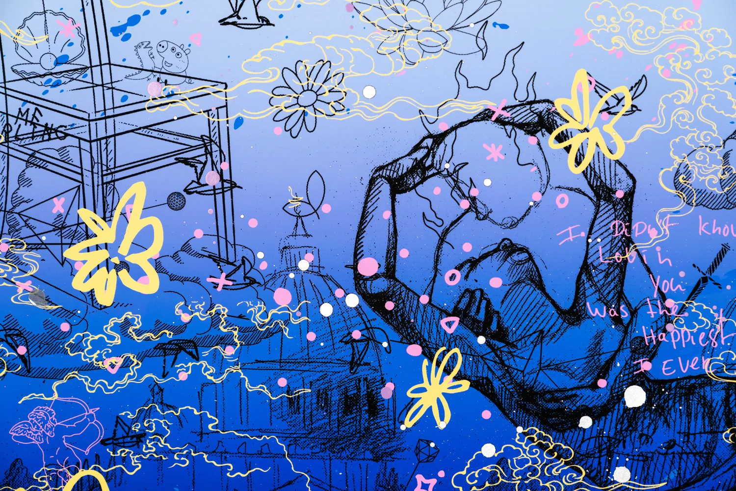 Sky Flowers (edition, blue), 2022 - Image 2