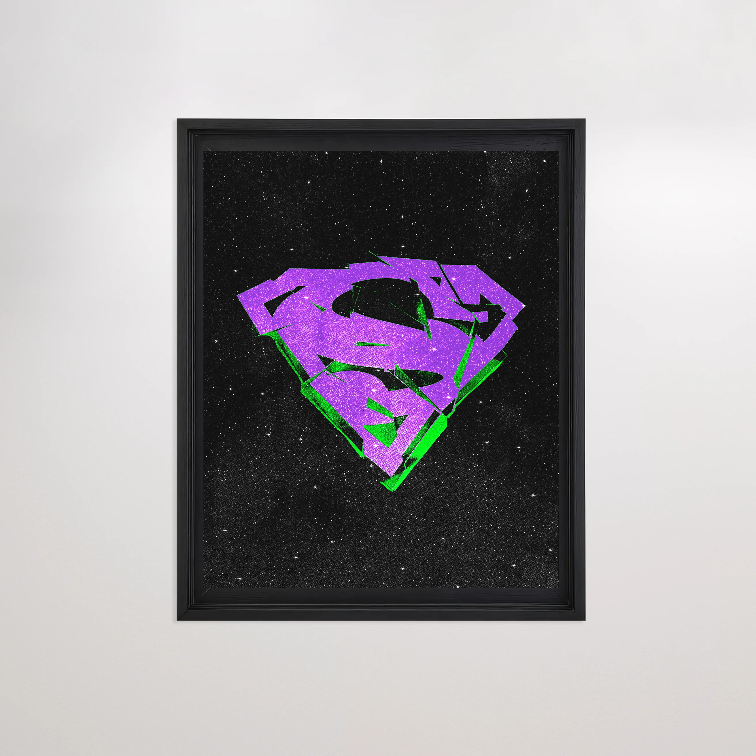 Still Unbroken (Superman x Joseph Klibansky) Diamond Dust Fine Art Print - Image 4